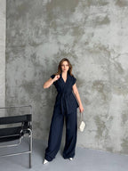 Navy blue/grey set