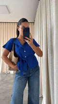 Blue top