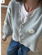 Grey cardigan