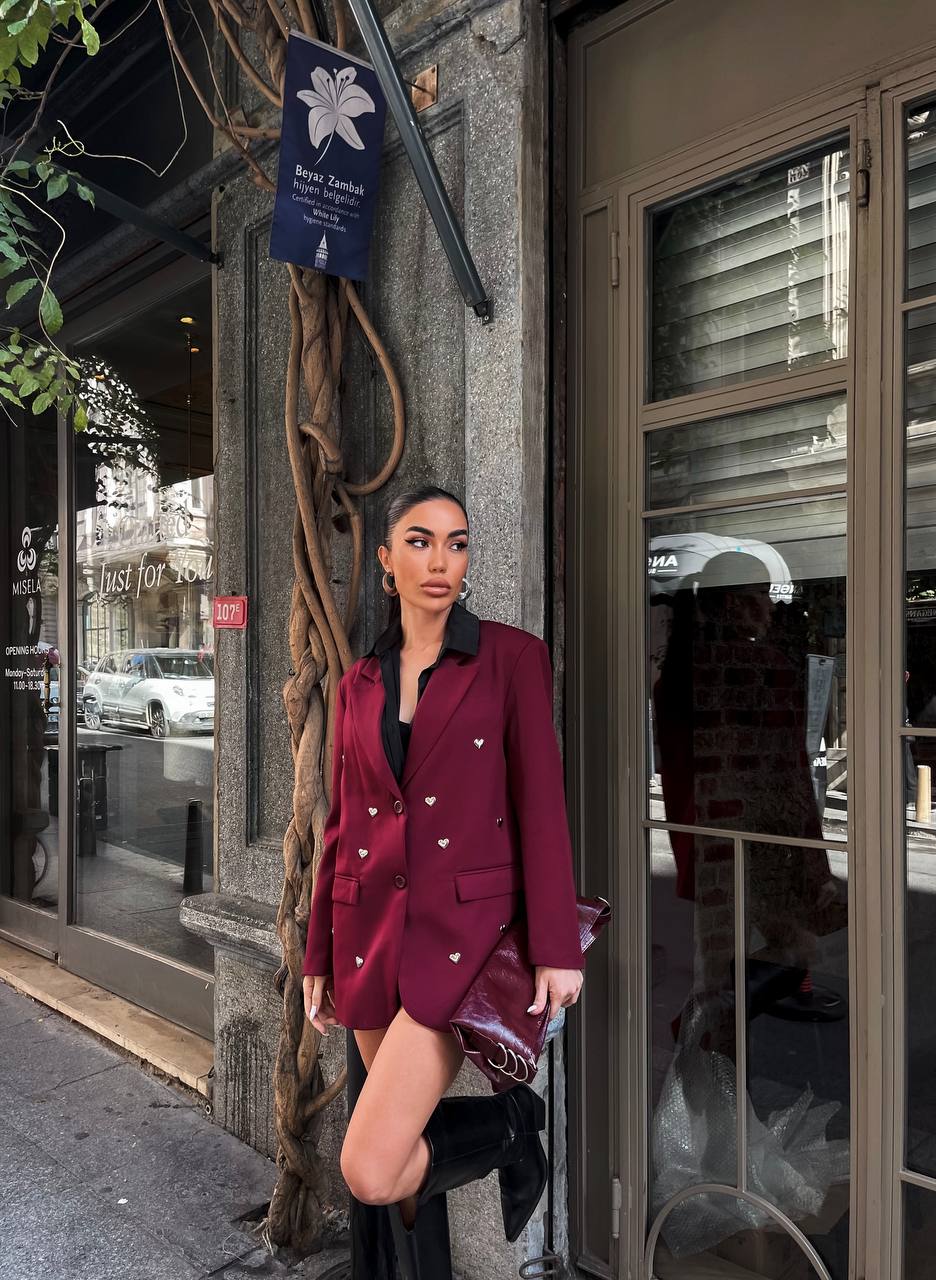 Burgundy BLazer