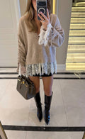 Beige cardigan