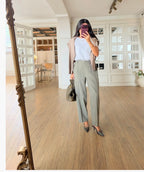 Olive green pants