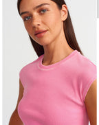 Pink/Olive green top