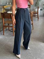 Navy pants