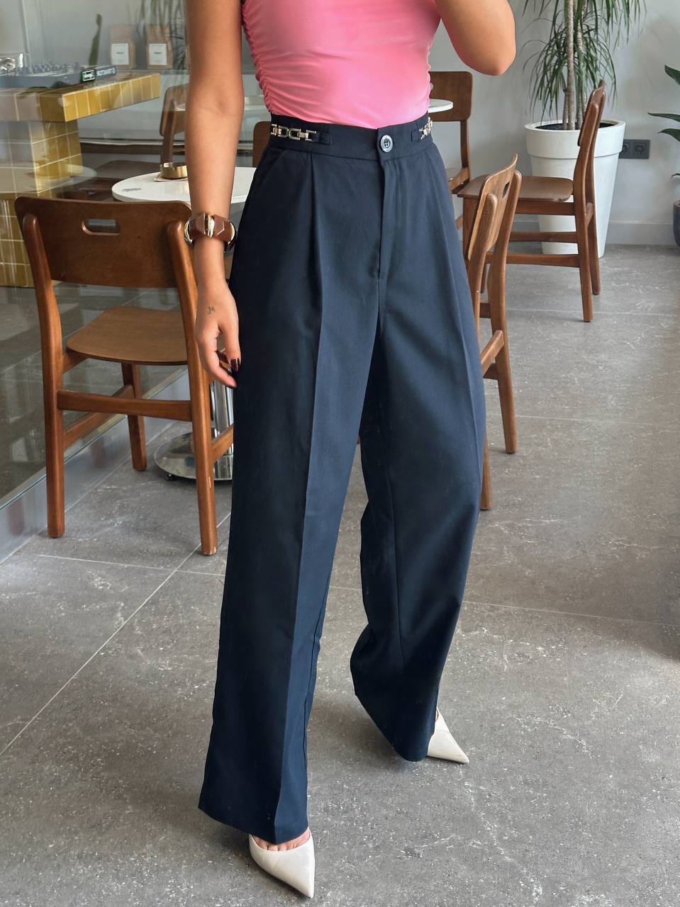 Navy pants