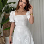 White dress