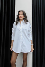 White Blue shirt