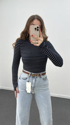 Blue/ Navy top