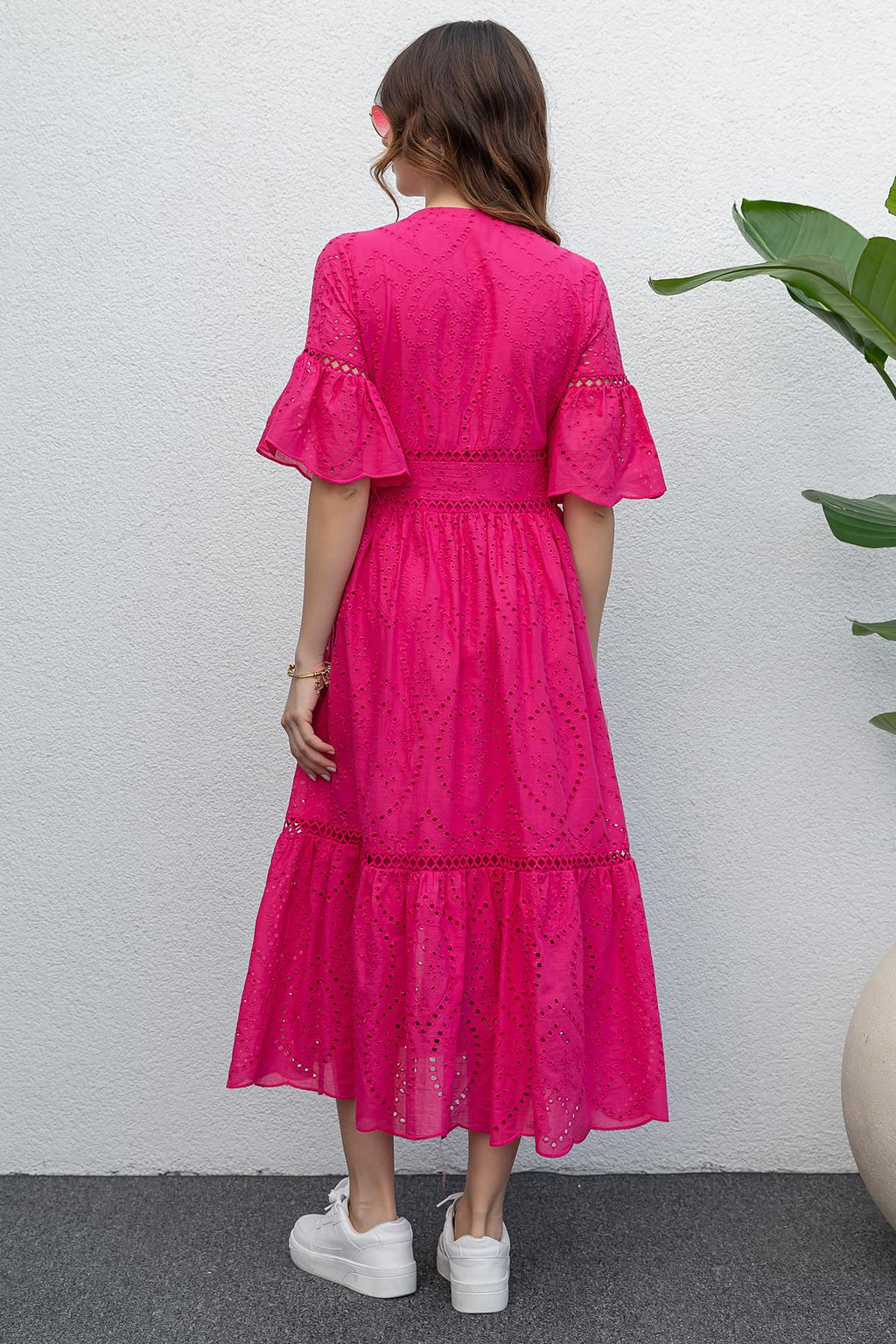 Fushia dress