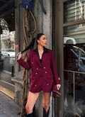 Burgundy BLazer