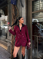 Burgundy BLazer