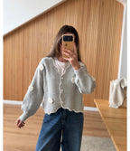 Grey cardigan