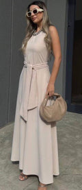 Beige jumpsuit