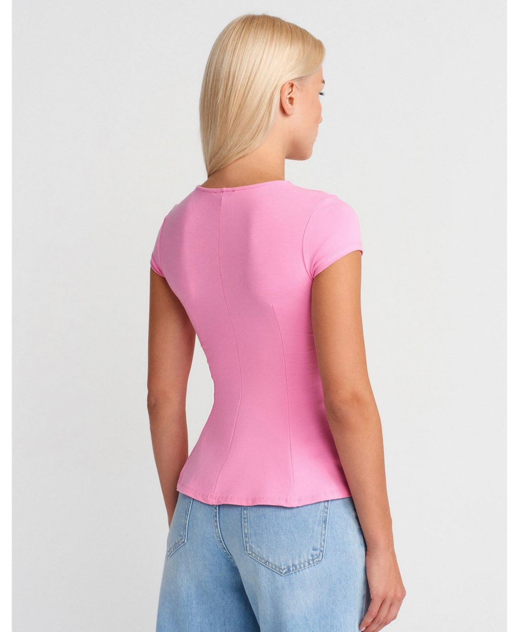 Pink/Beige top