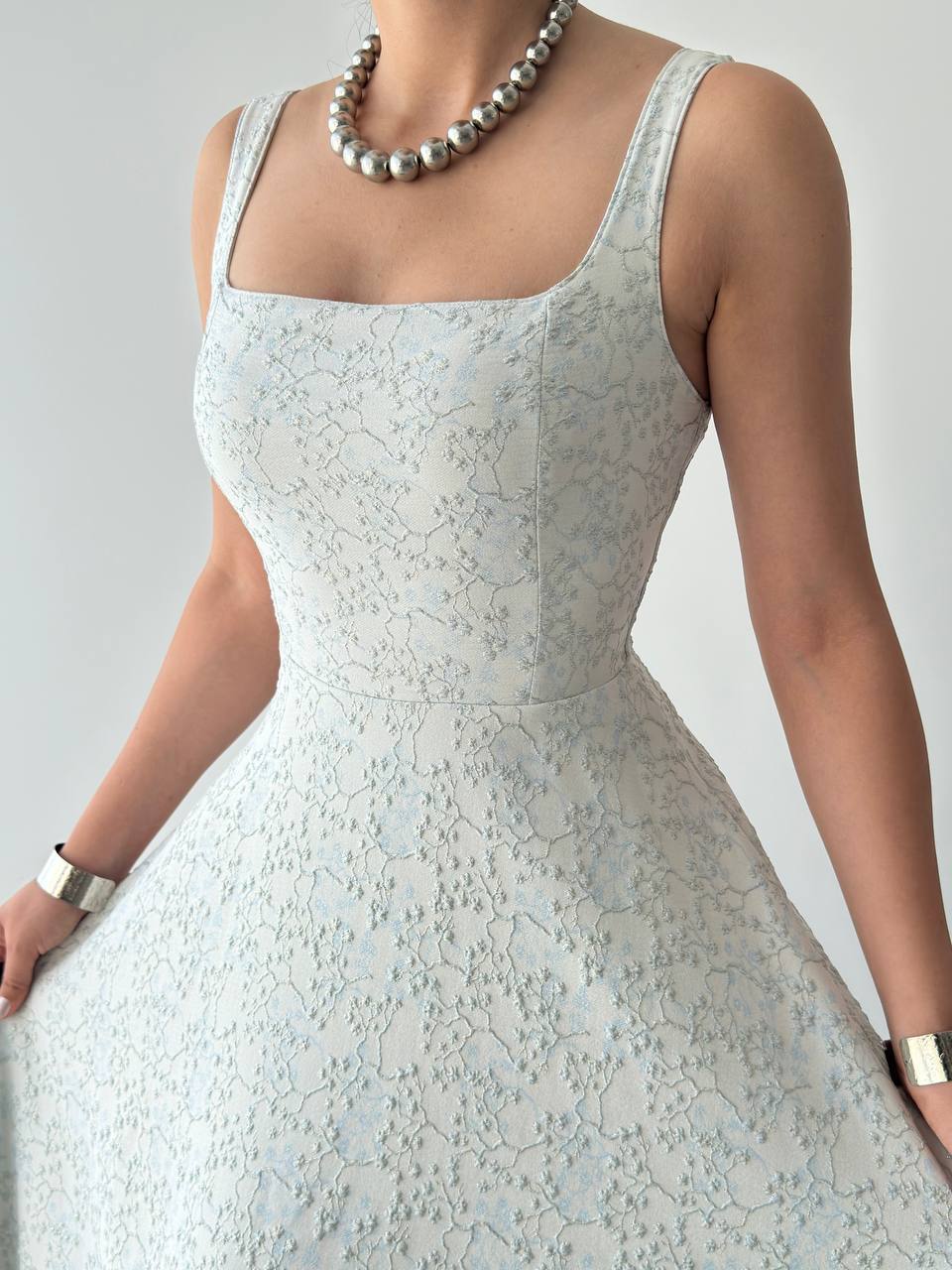 Blue dress