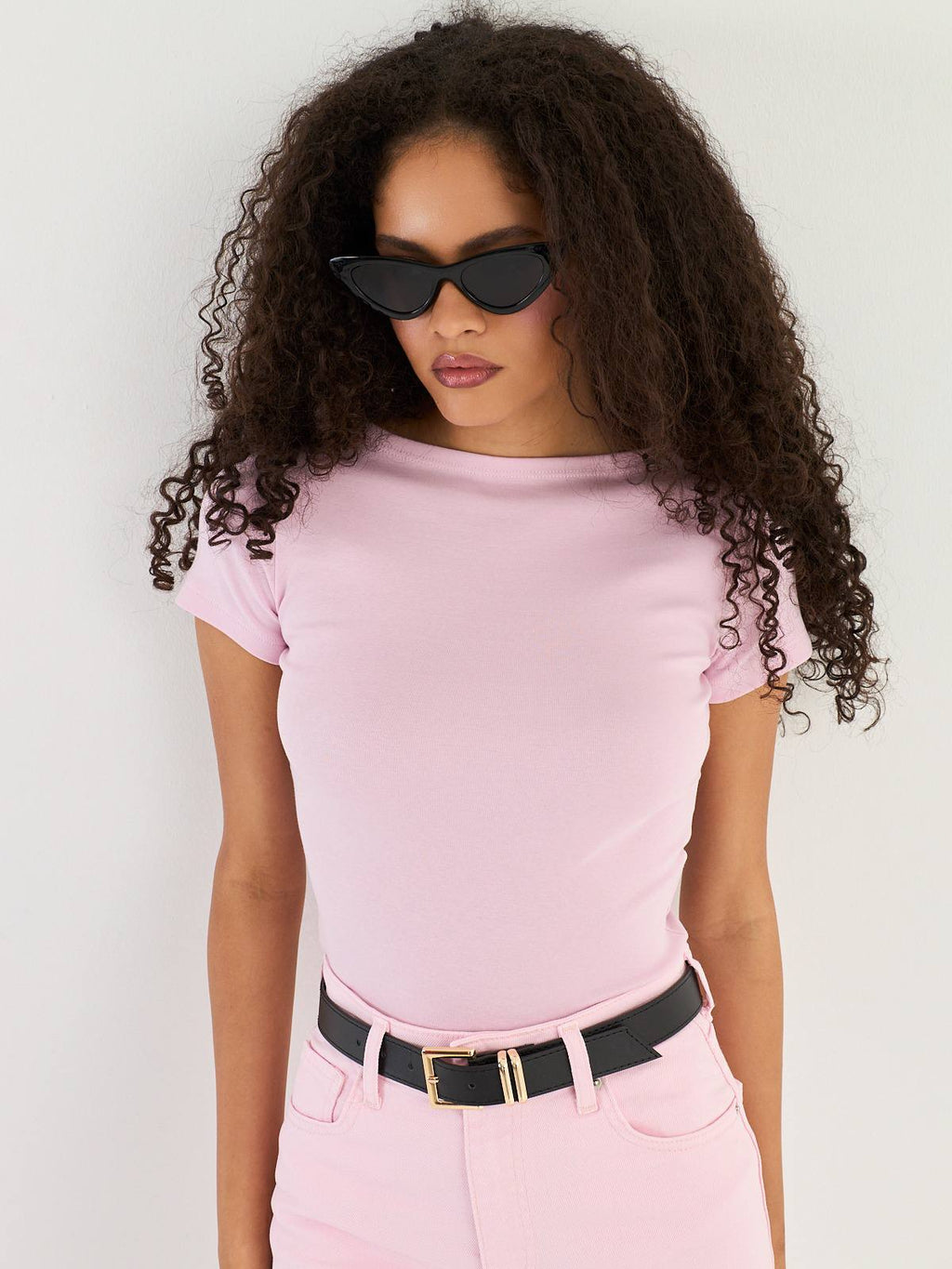 Red/Pink/Olive green top