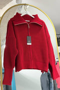 Red Yellow Light grey top
