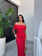 Red dress