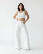 White jeans