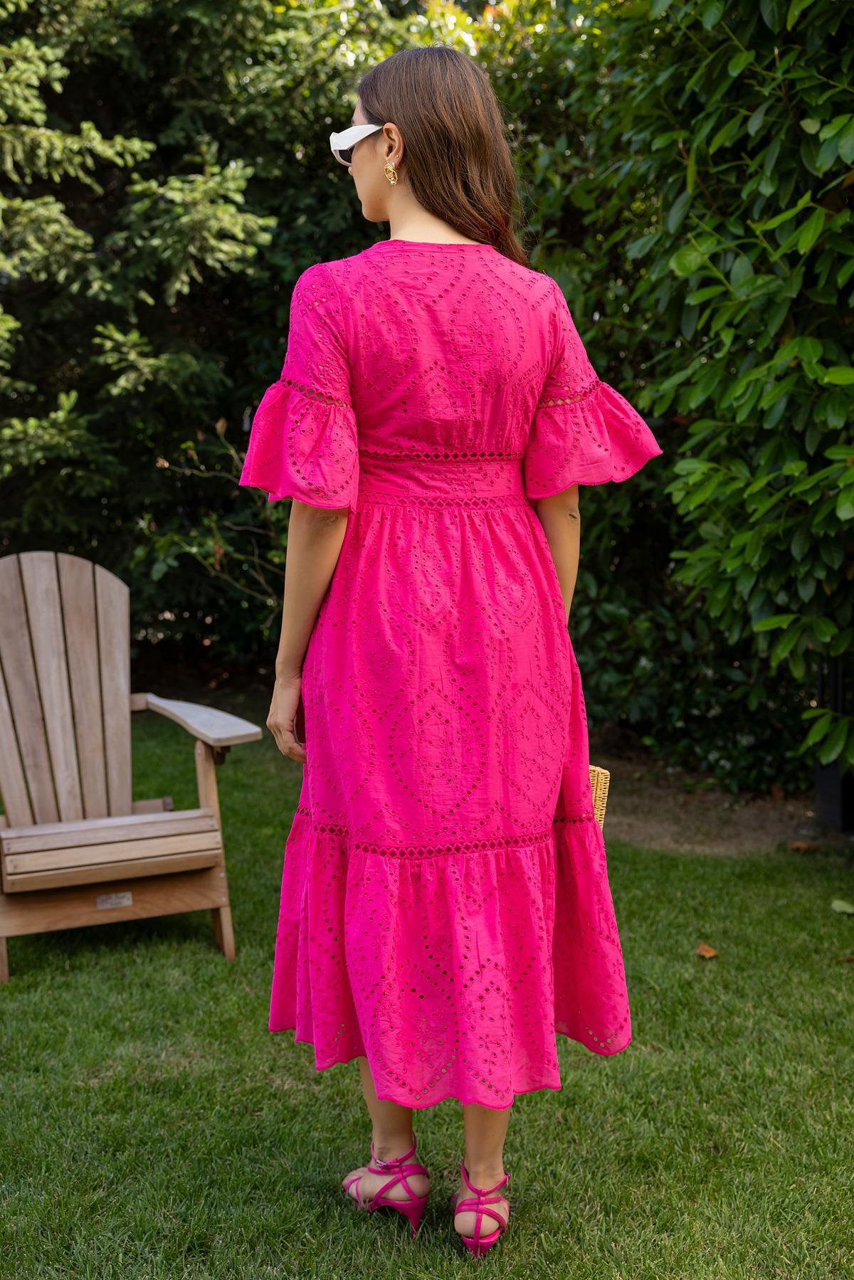 Fushia dress