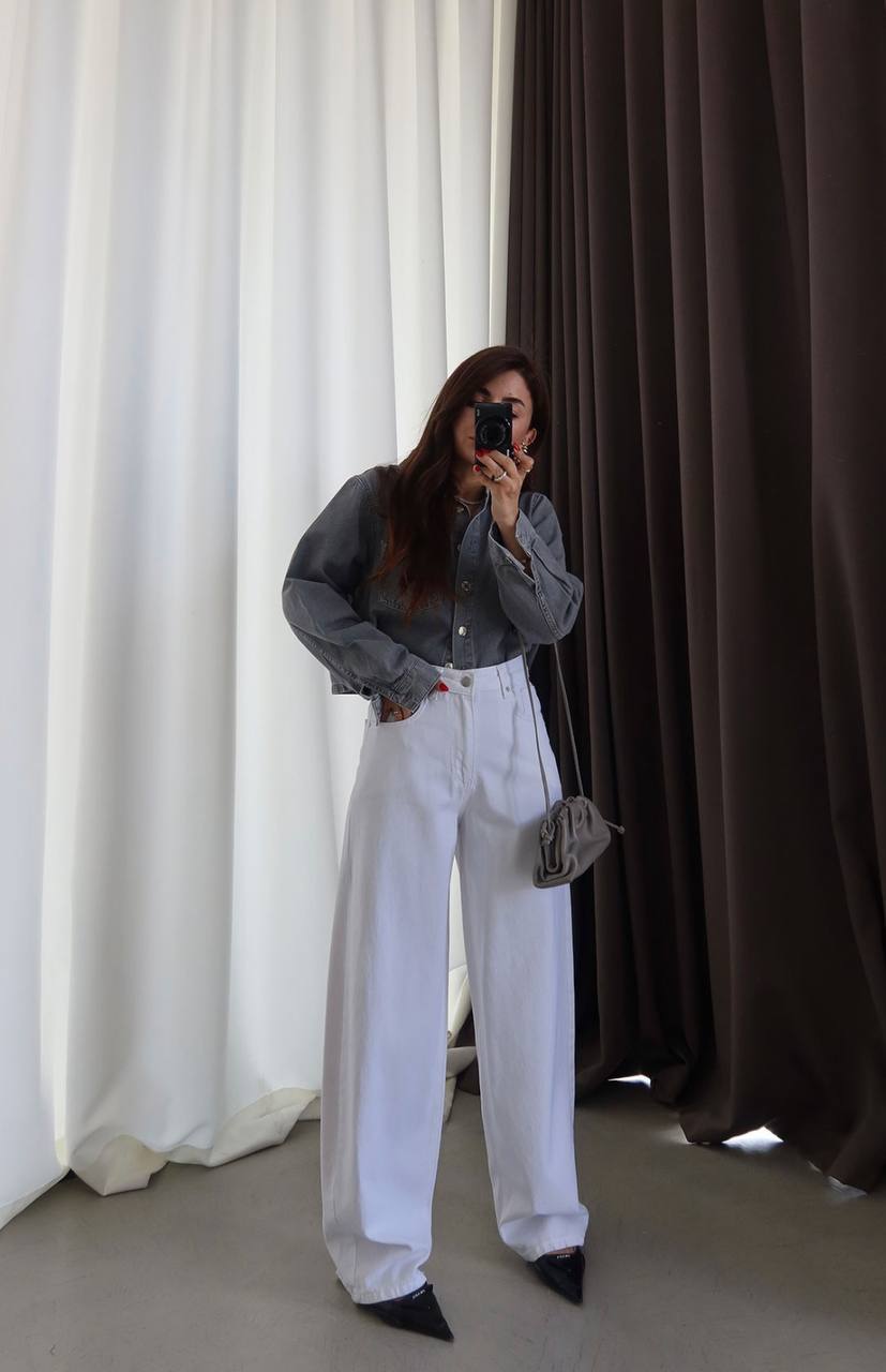 White jeans