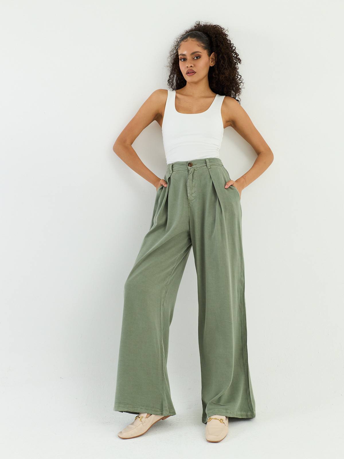 Olive green pants