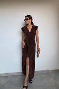 Brown dress
