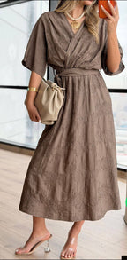 Brown dress