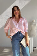 Pink/Blue Shirt