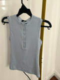 White Black Blue top