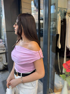 Yellow Mint Pink top