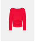 Red/ Blue/ burgundy top