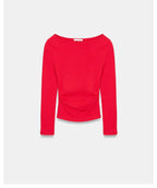 Red/ Blue/ burgundy top