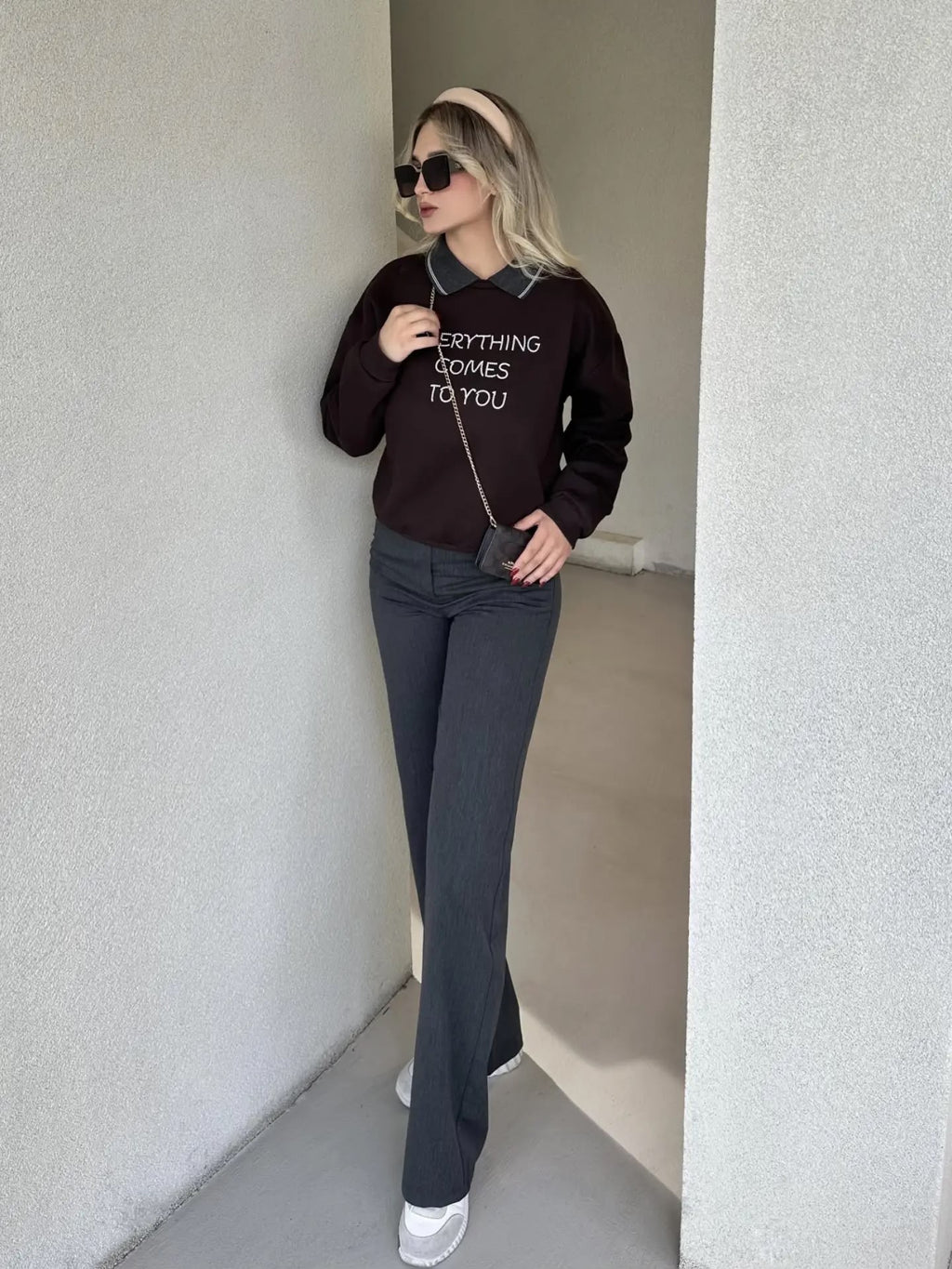 Brown top