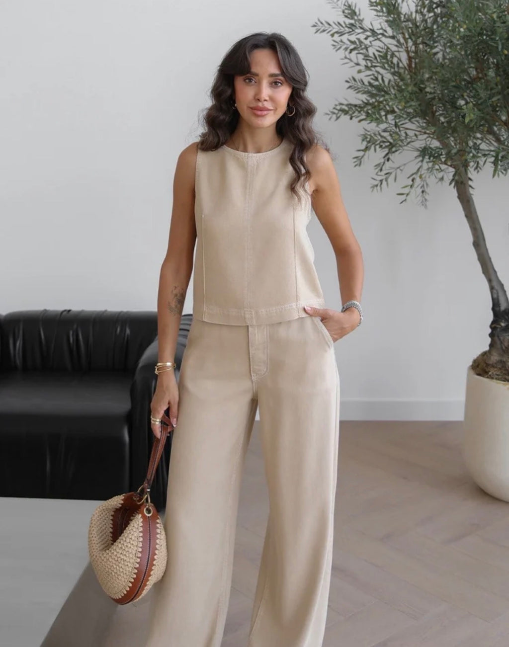Beige set