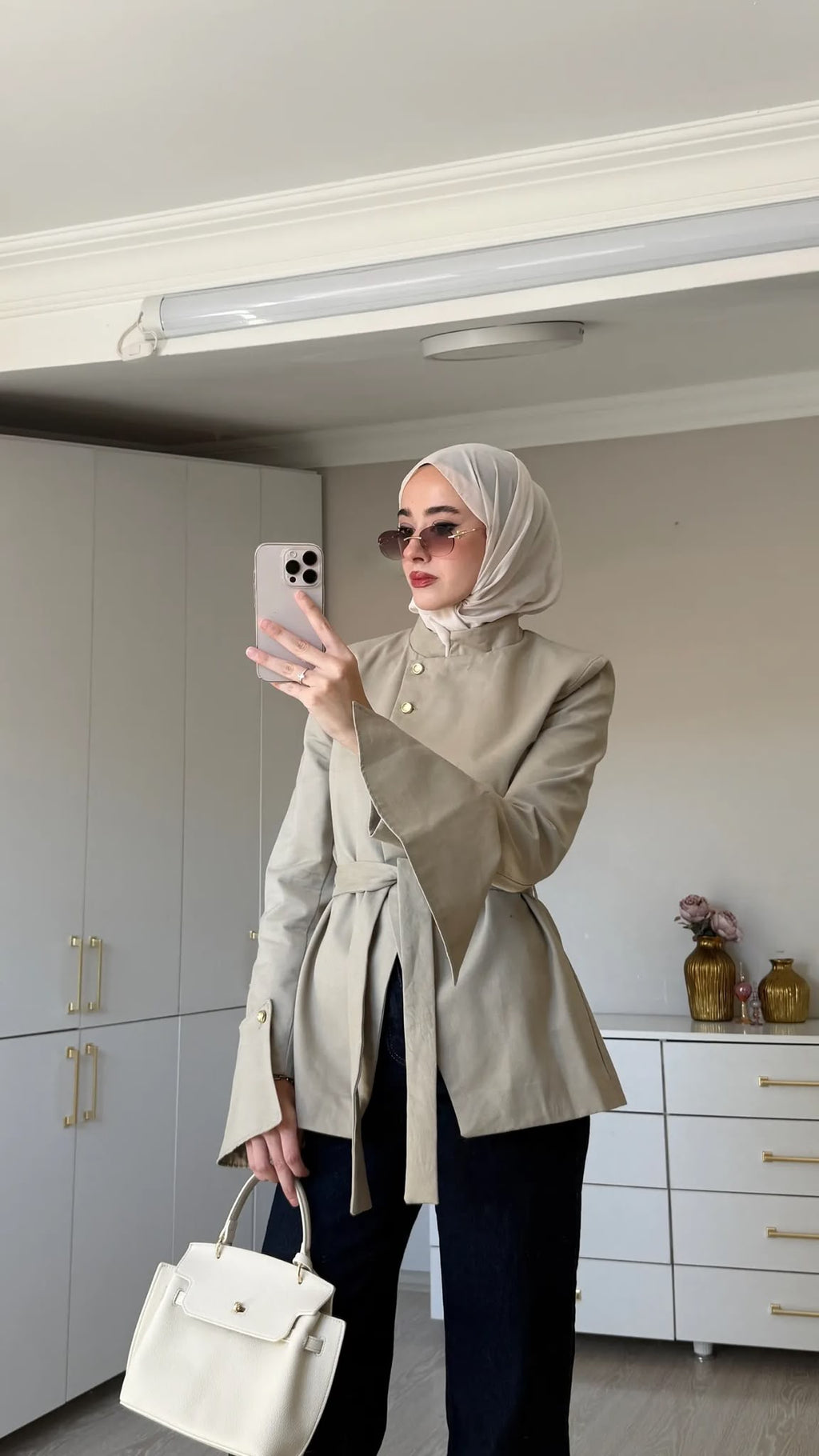 Olive green jacket