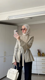 Olive green jacket