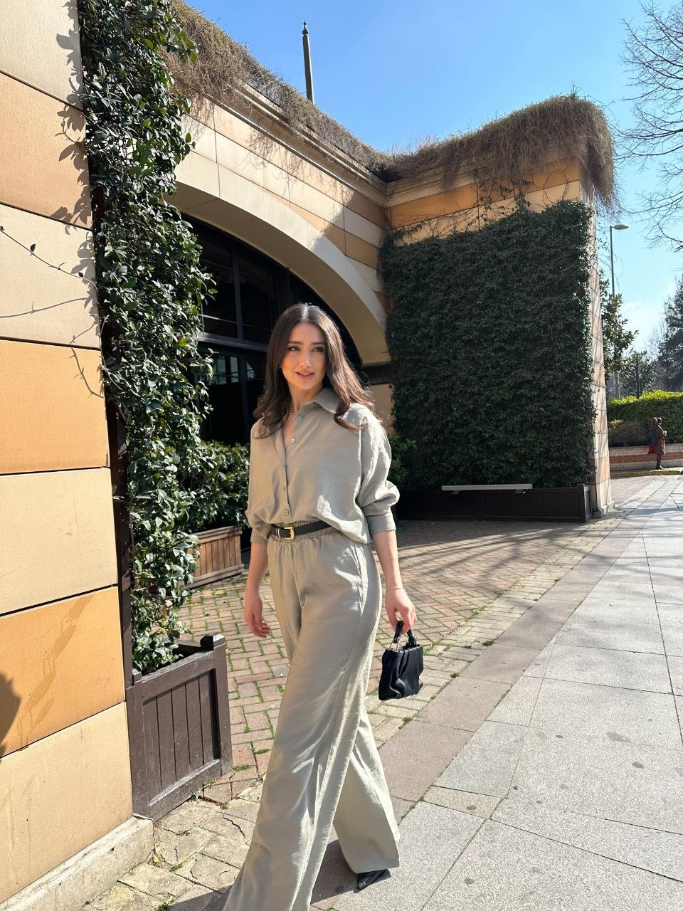 Olive green set