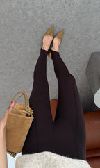 Black/brown tight