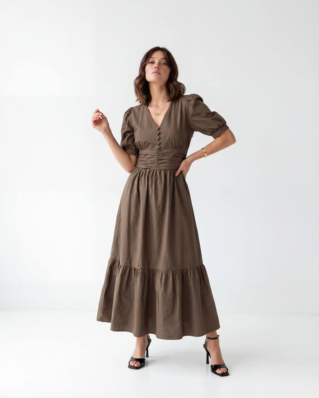 Brown dress