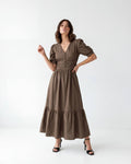 Brown dress