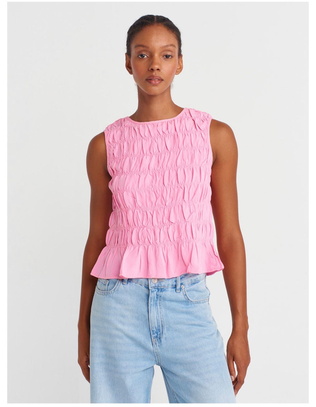 Red/Beige/Pink top