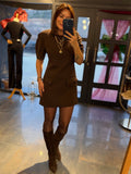 Black/ brown dress