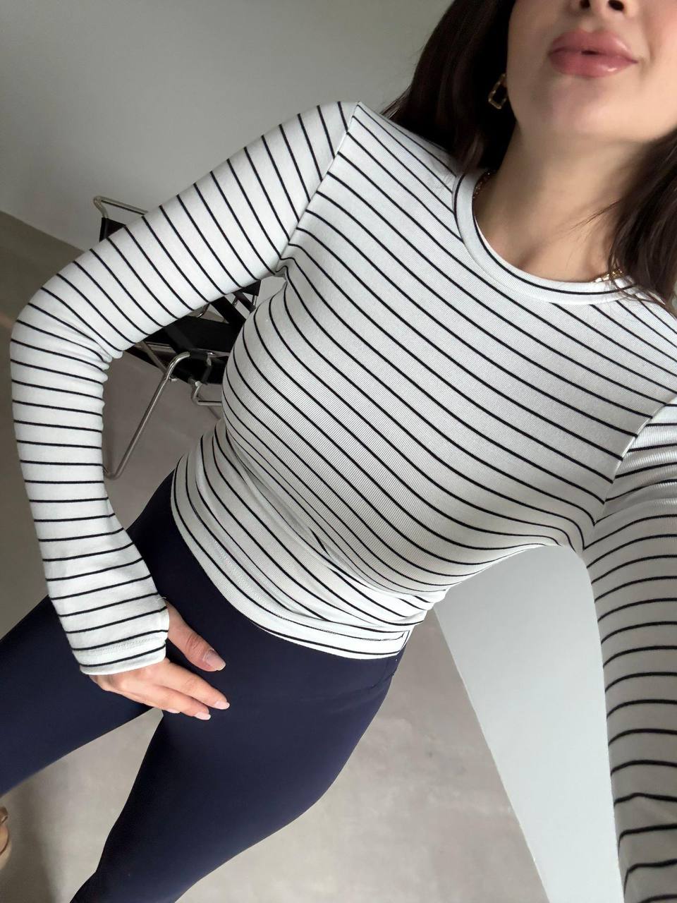 Blue/ Navy top