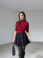 Burgundy Brown top