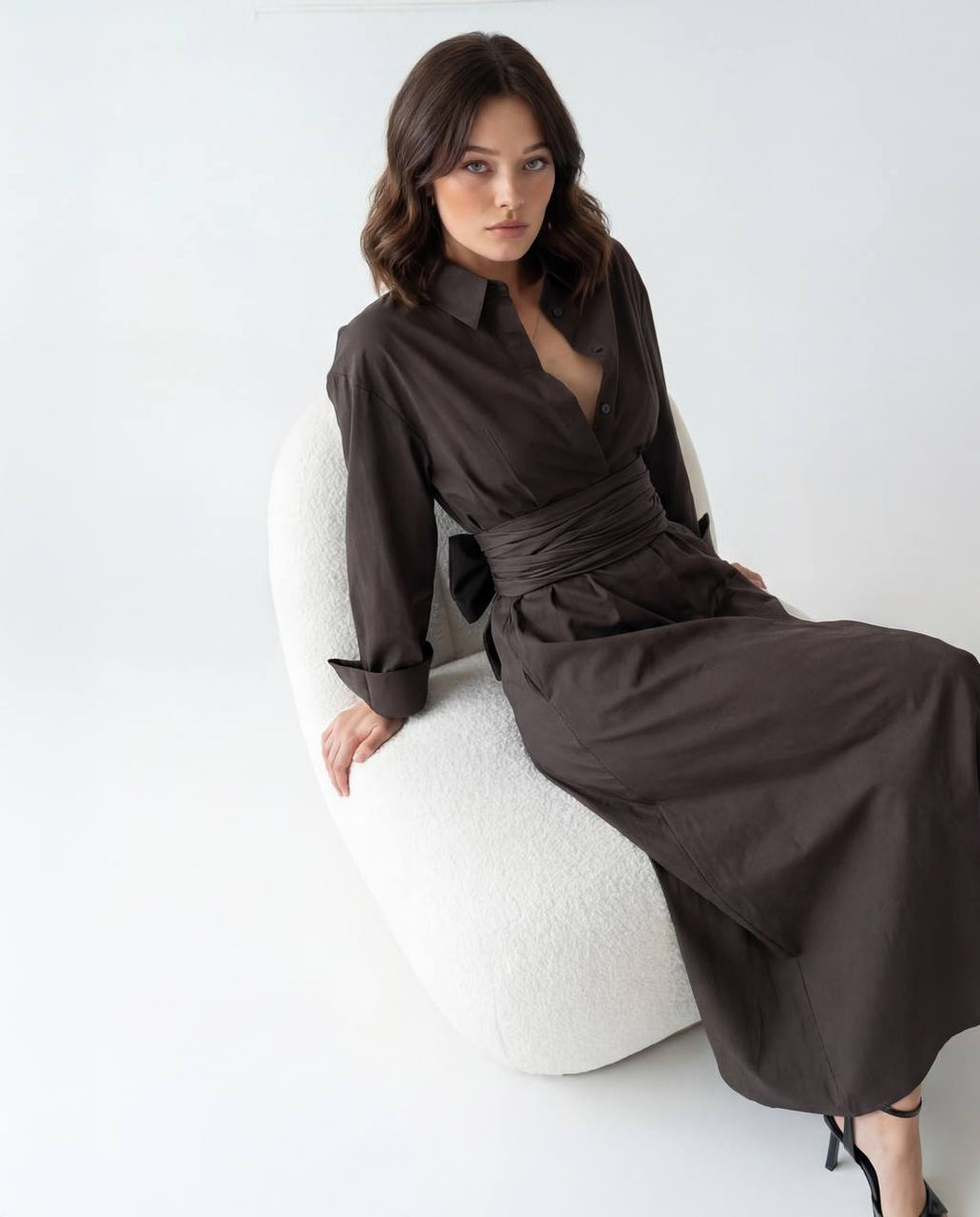 Brown dress