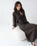 Brown dress