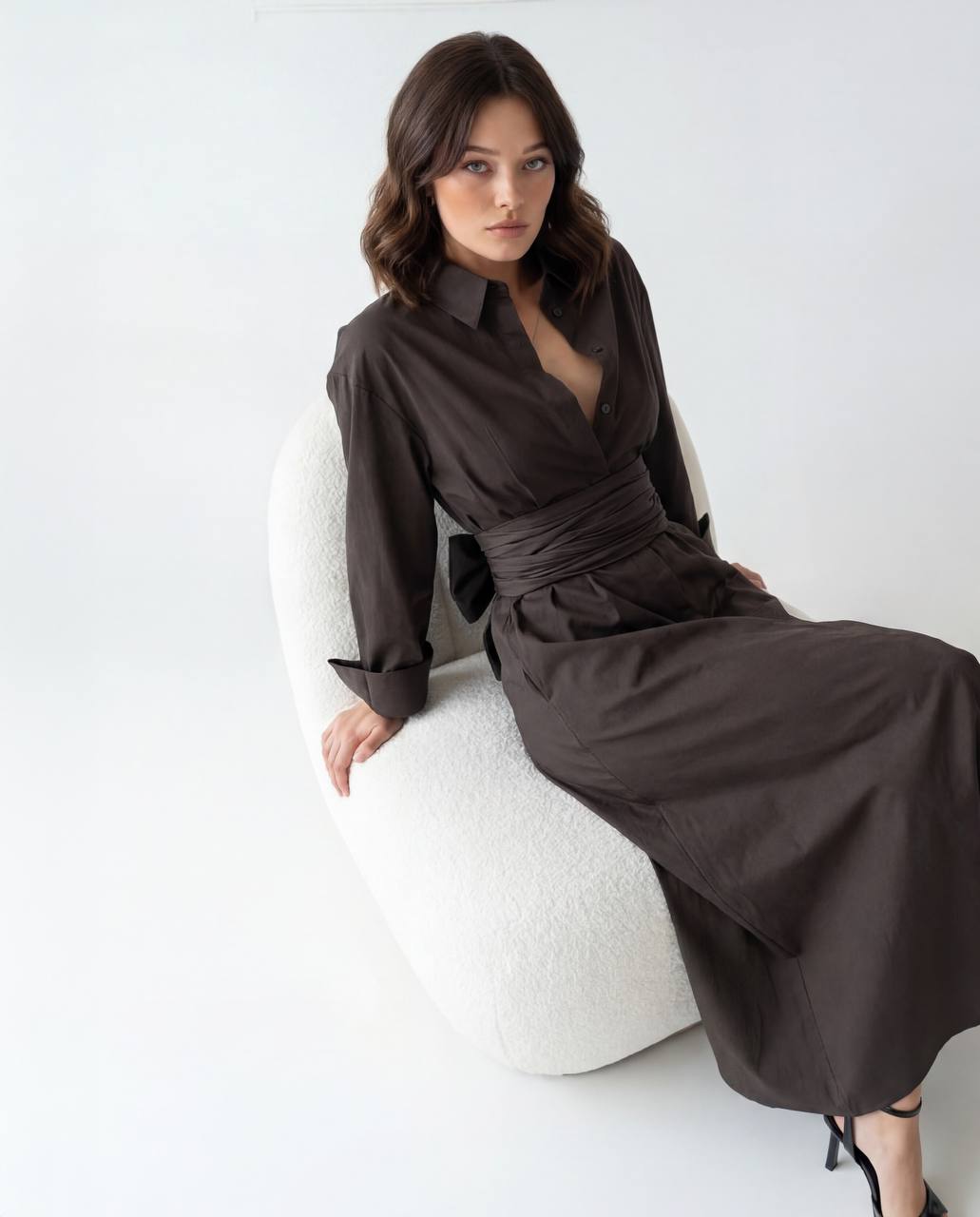 Brown dress