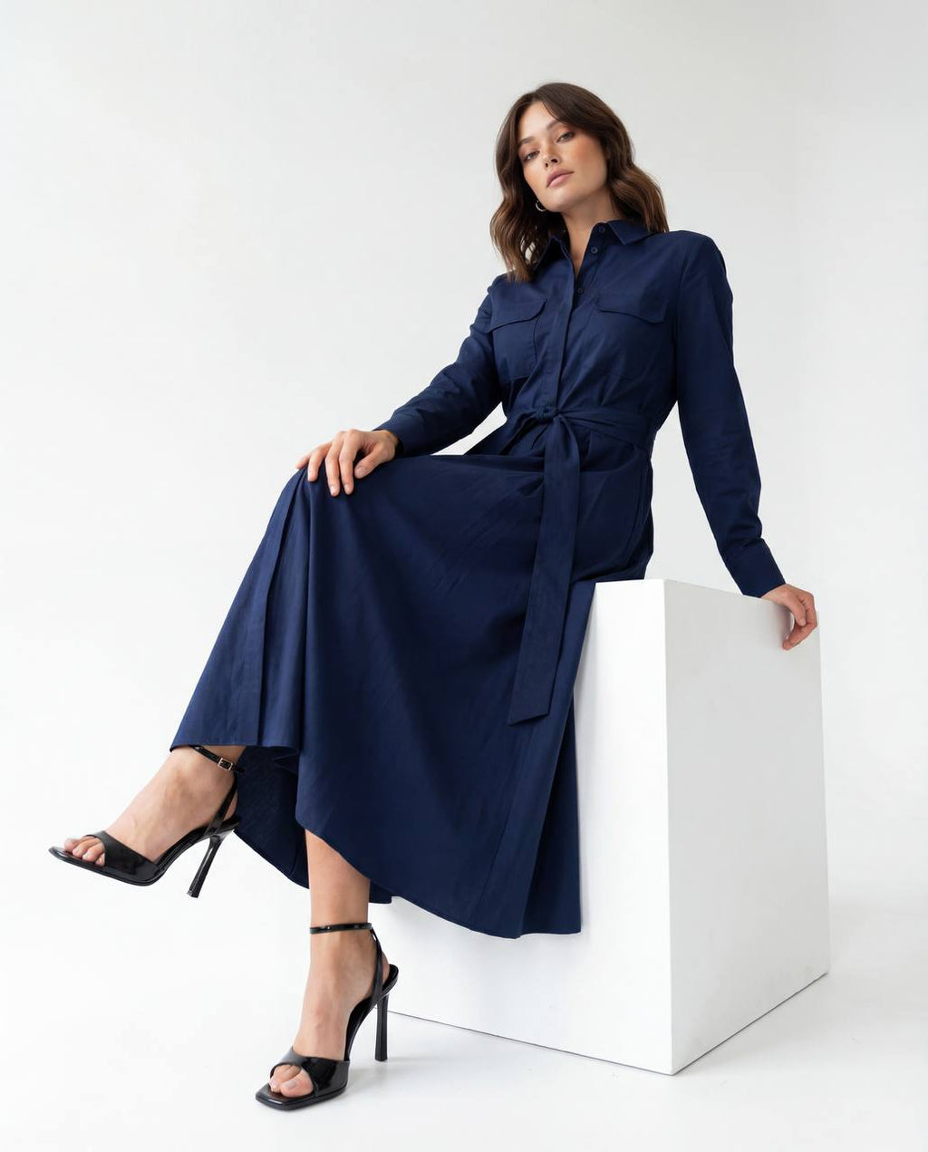 Navy dress