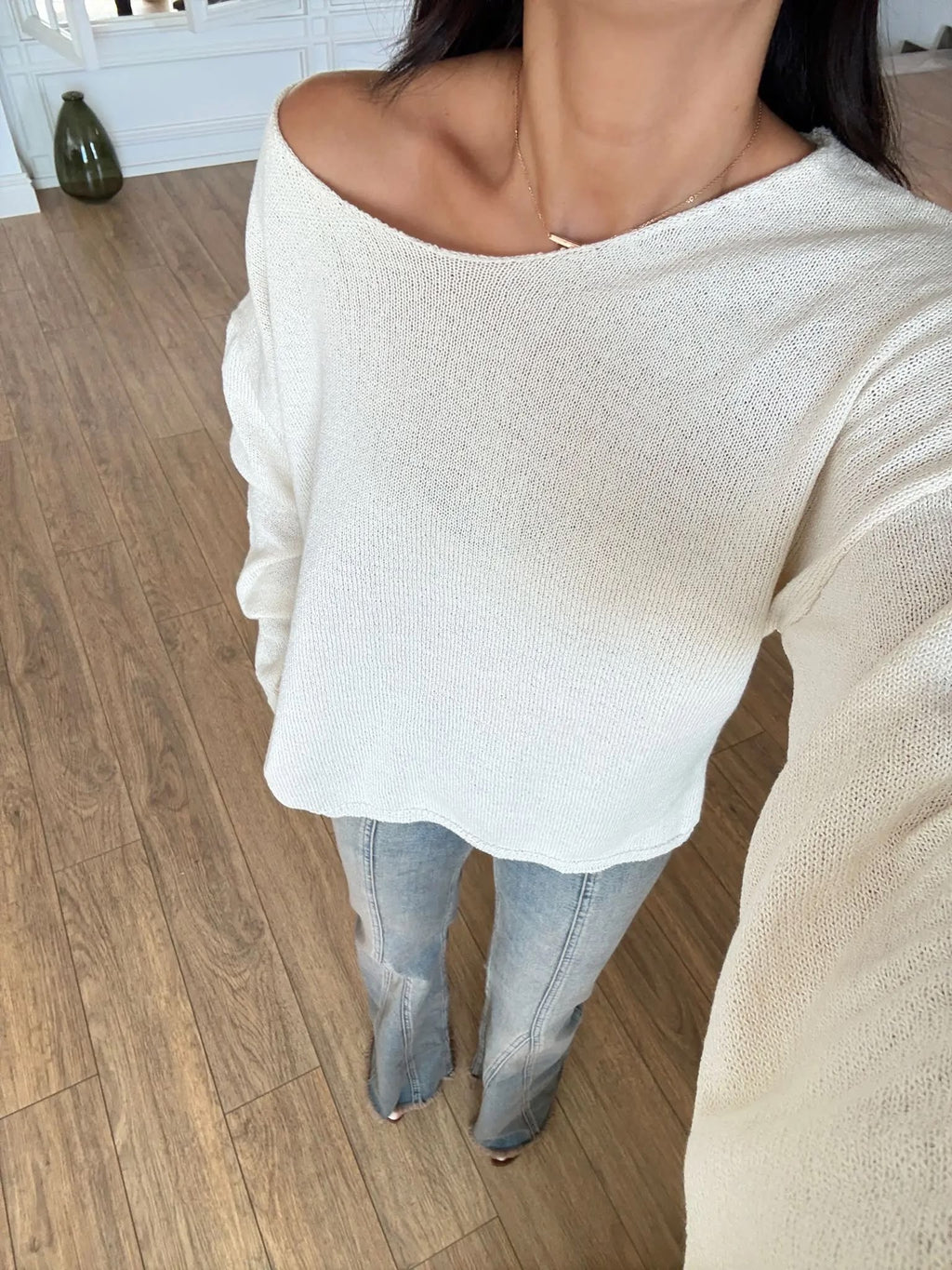 Beige top